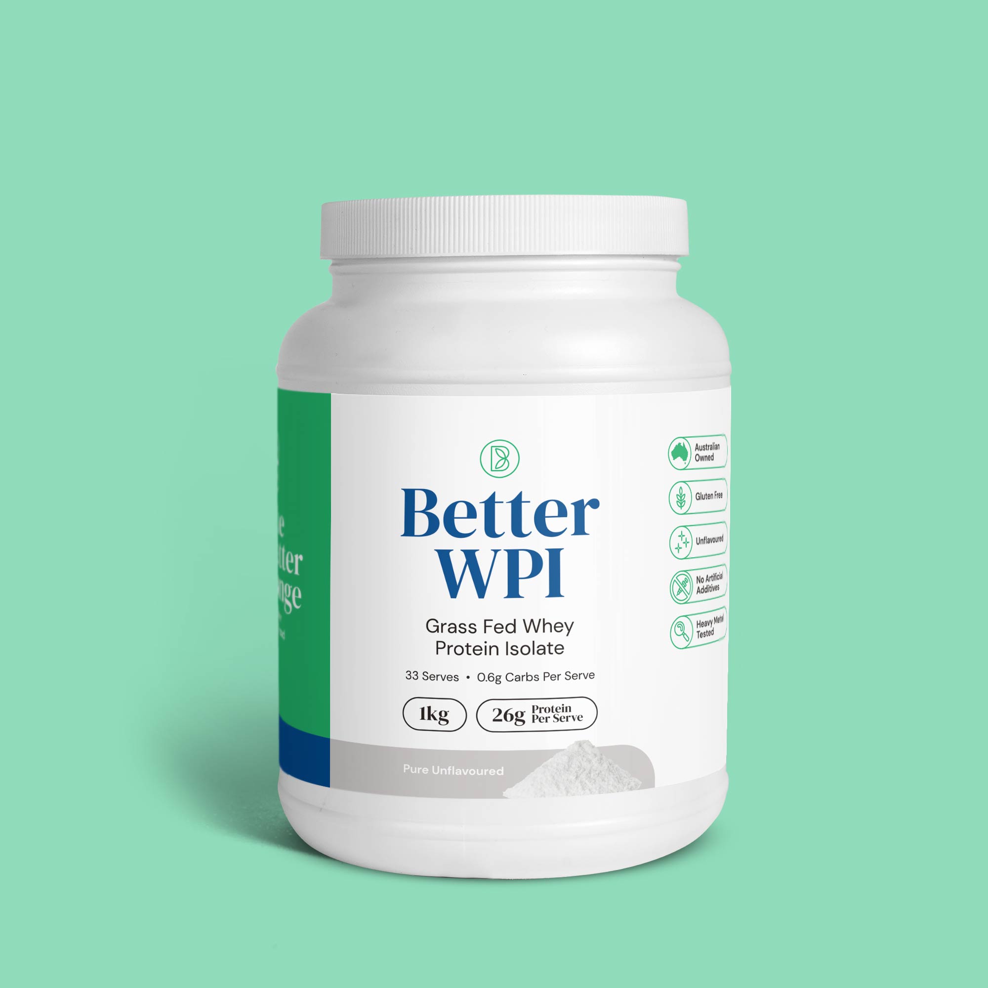 Better WPI - Whey Protein (Pure - Unflavoured)